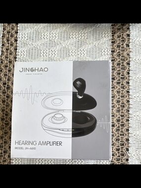 Jinghao Hearing Amplifier - Black and White